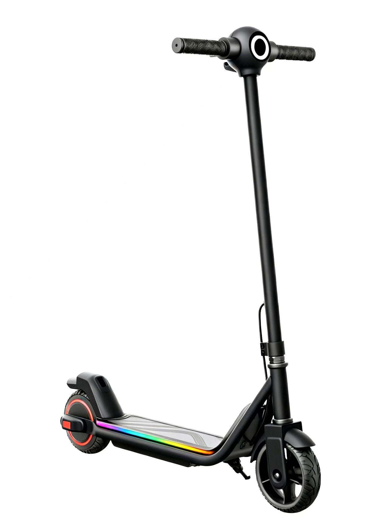 Patinete Elétrico Infantil 130W Com LED Farol 3 Velocidades