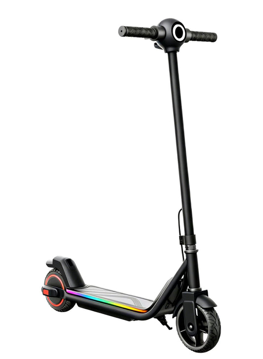 Patinete Elétrico Infantil 130W Com LED Farol 3 Velocidades