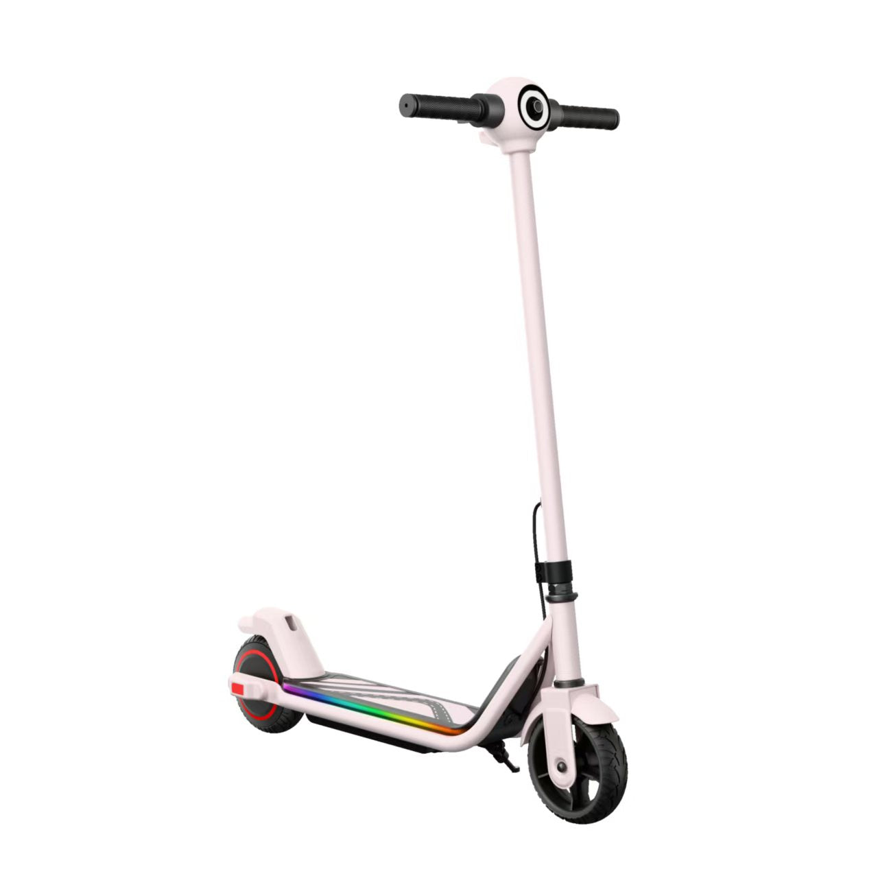 Patinete Elétrico Infantil Dobrável com LED e Farol 130W